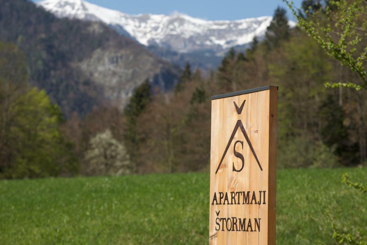 Apartments Tourist Farm Storman With Ev Ch-Station Trzic Exterior photo